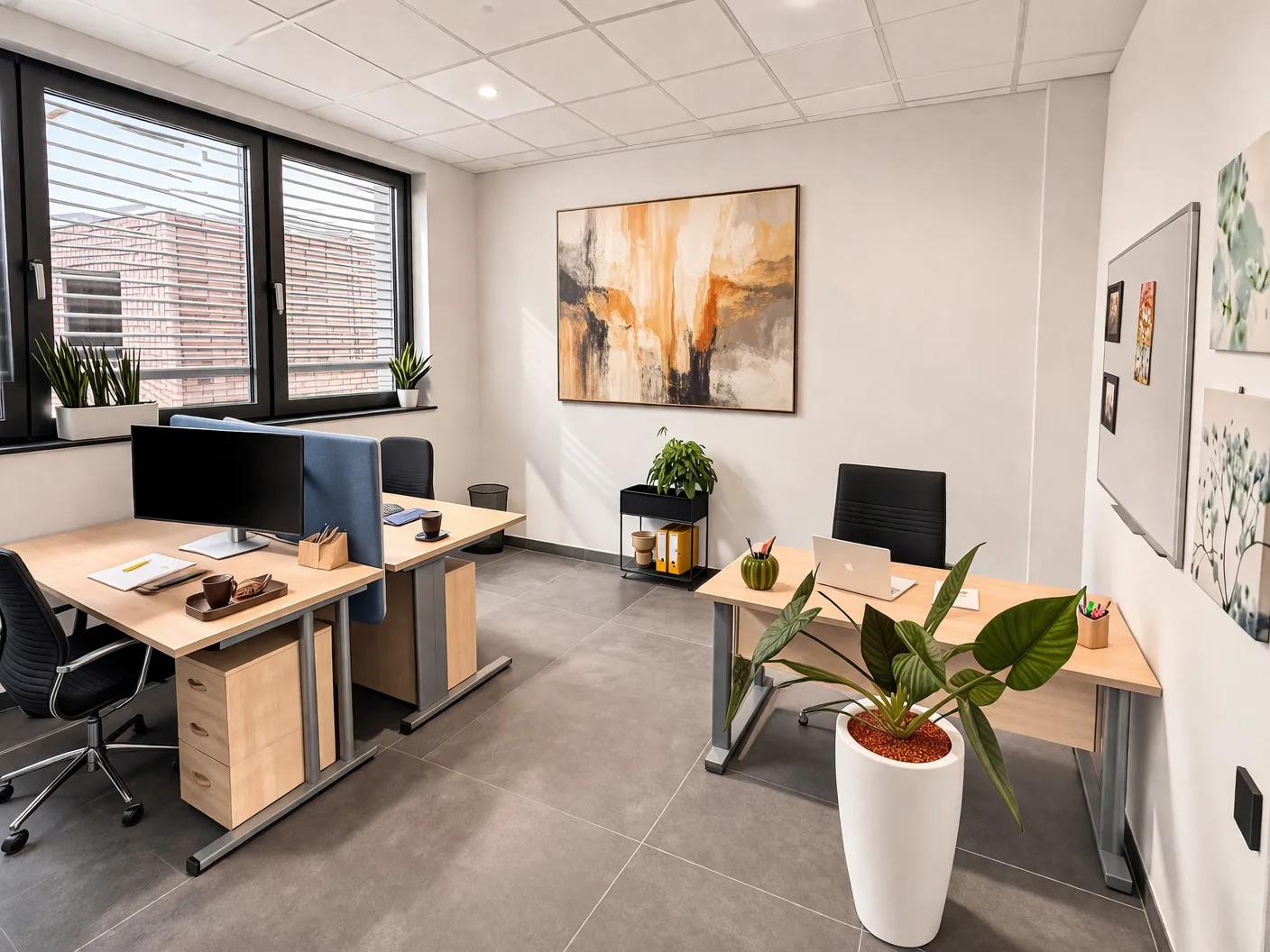 Teambüro für 3 Personen – möbliert & sofort bezugsbereit